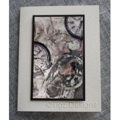 Encaustic Elements - Fathers Day (Husband) Greeting Card #21-21